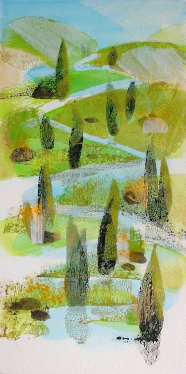 Original Landscape Painting by Rosita Niknafs