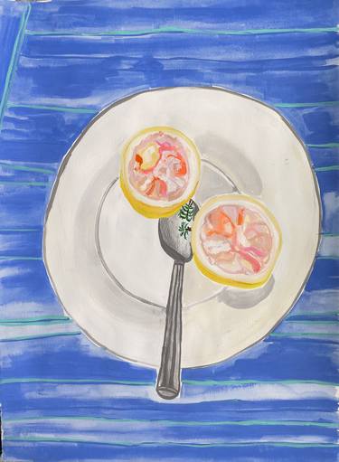 Original Food Painting by Tiffany Stevens