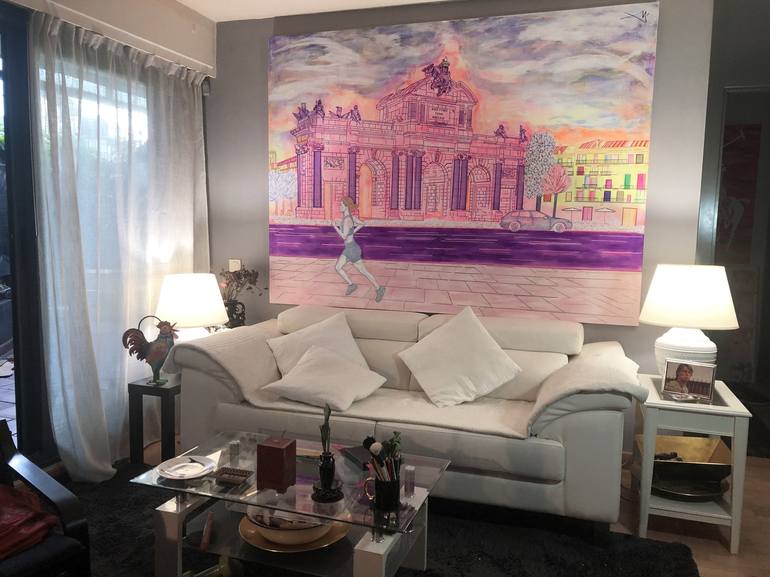 Original Modern Abstract Painting by Jorge Cuneo