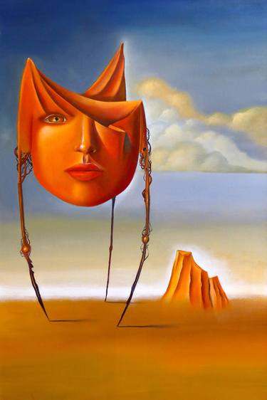 Original Surrealism Fantasy Paintings by Ruben Cukier