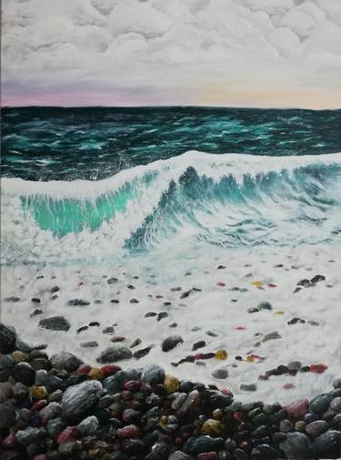 Original Seascape Paintings by NURHAN ERDOĞAN