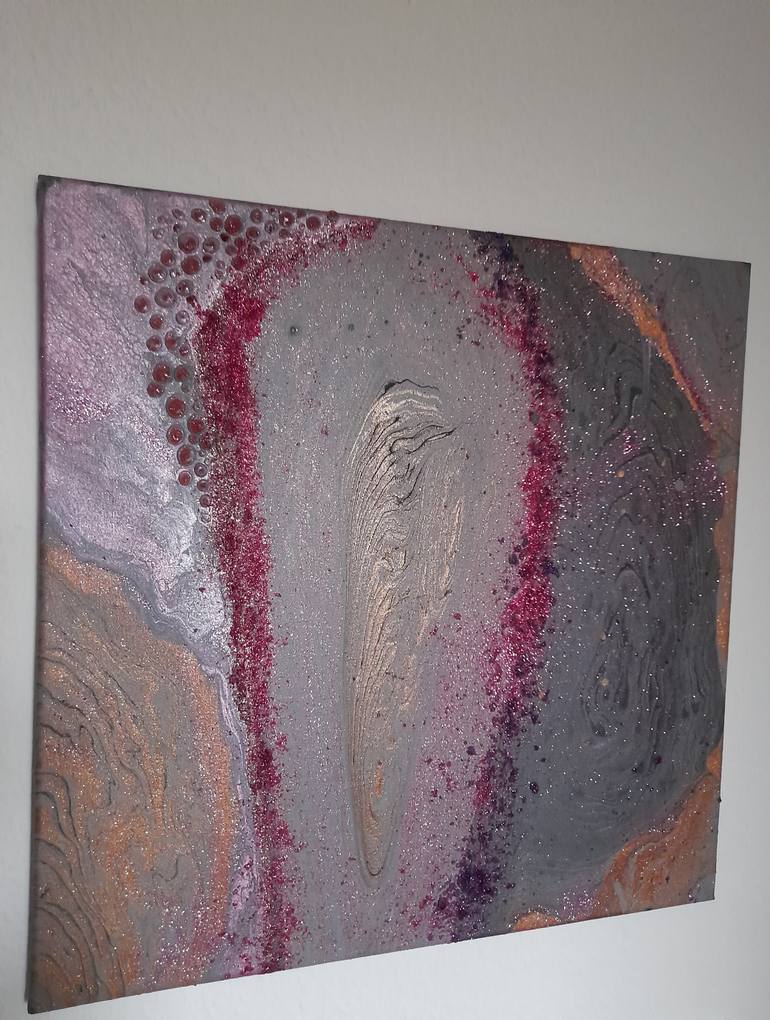 Original Conceptual Abstract Painting by Anna Wulf