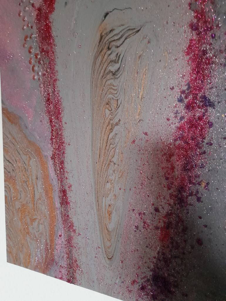 Original Conceptual Abstract Painting by Anna Wulf