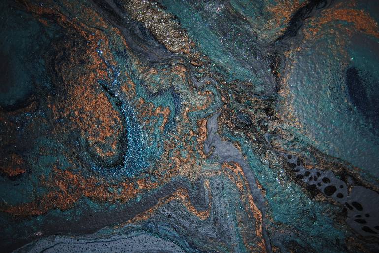 Original Abstract Painting by Anna Wulf