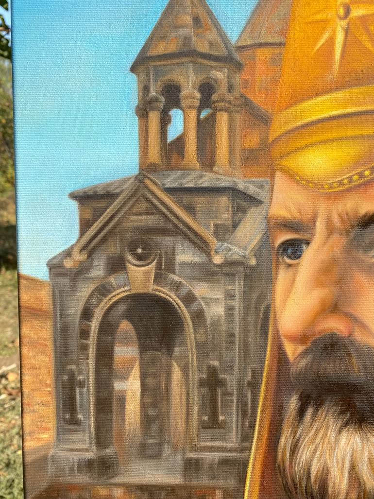 Original Realism Famous Painting by Kateryna  Hnunian 