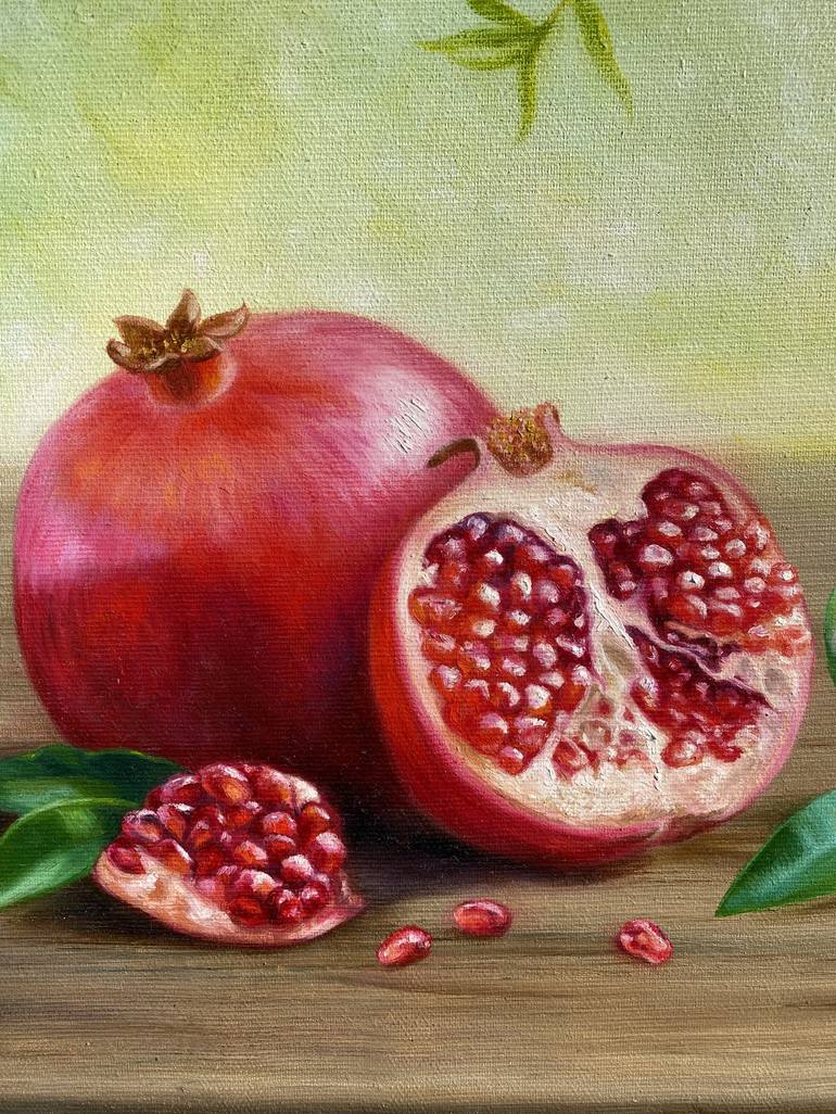 Original Realism Nature Painting by Kateryna  Hnunian 