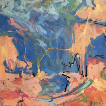 Original Abstract Expressionism Abstract Paintings by Barbara McCulloch