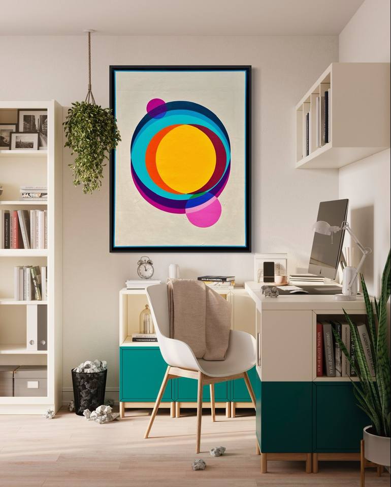 Original Abstract Painting by Richard Banfield