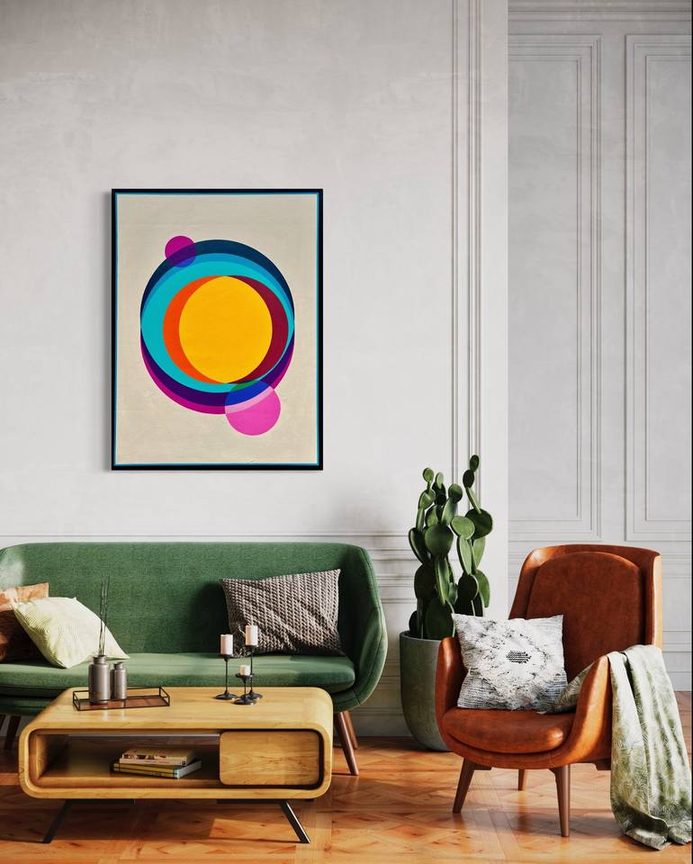 Original Contemporary Abstract Painting by Richard Banfield