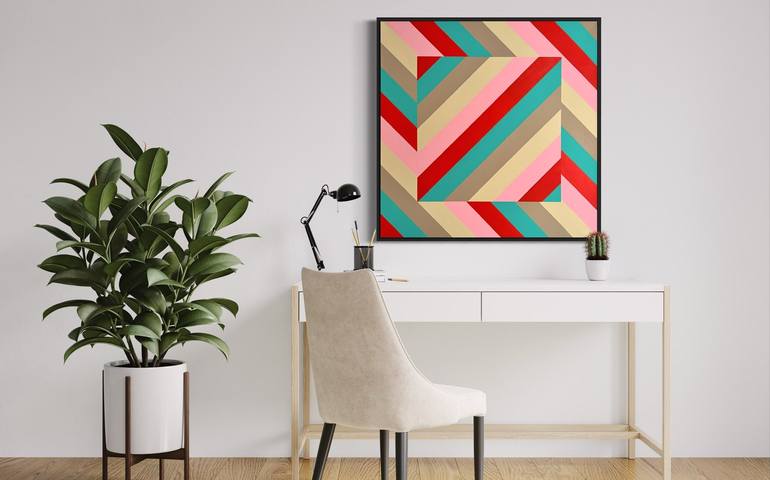 Original Abstract Painting by Richard Banfield