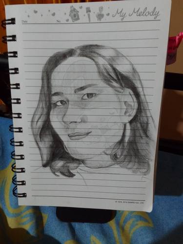 Original Portrait Drawing by Nadya Utami