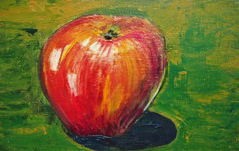 Original Fine Art Food Painting by Katy  I