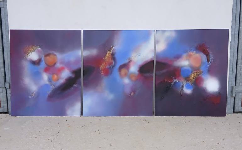 Original Abstract Expressionism Abstract Painting by Sylvid     Art