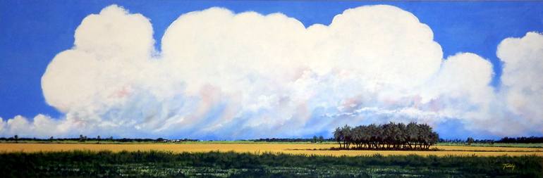 Original Realism Landscape Painting by Teddy Wayne Brown
