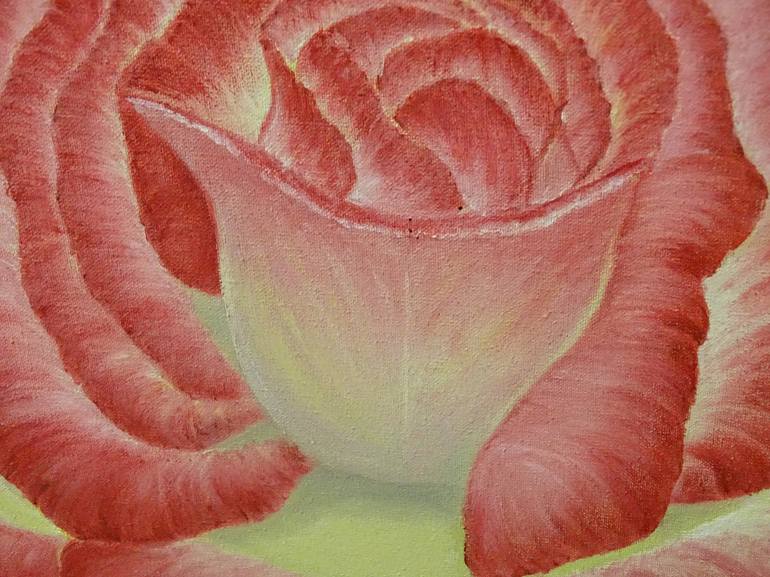 Original Art Deco Botanic Painting by Marina Volina