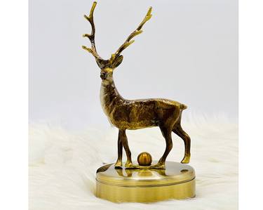Brass Copper Deer Model thumb