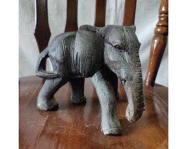 Original Art Deco Animal Sculpture by ibrar khan