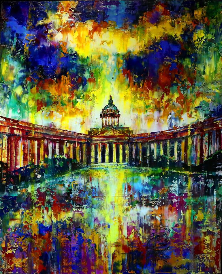 Kazan Cathedral Painting by Сергей Степанов Saatchi Art