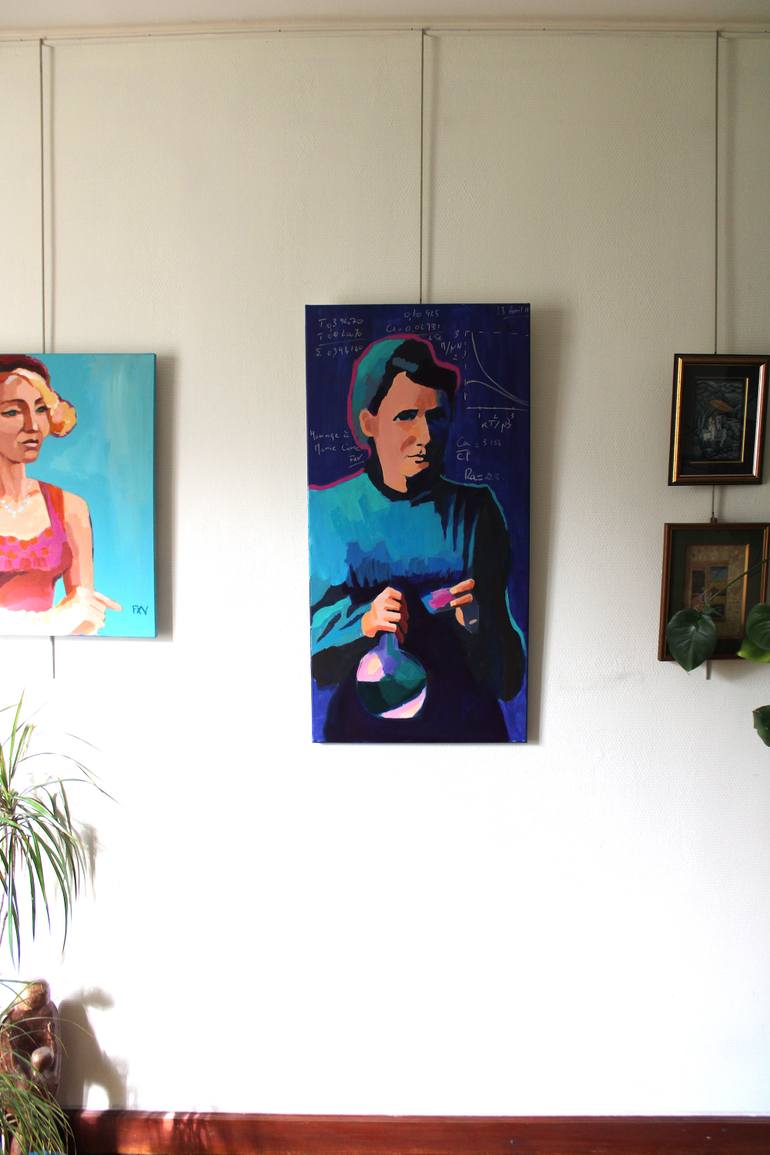 Original Figurative Pop Culture/Celebrity Painting by Fx Vaudeleau