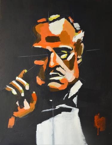 Print of Figurative Celebrity Paintings by FX VAUDELEAU