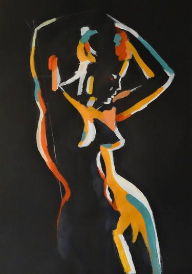 Original Erotic Paintings by FX VAUDELEAU