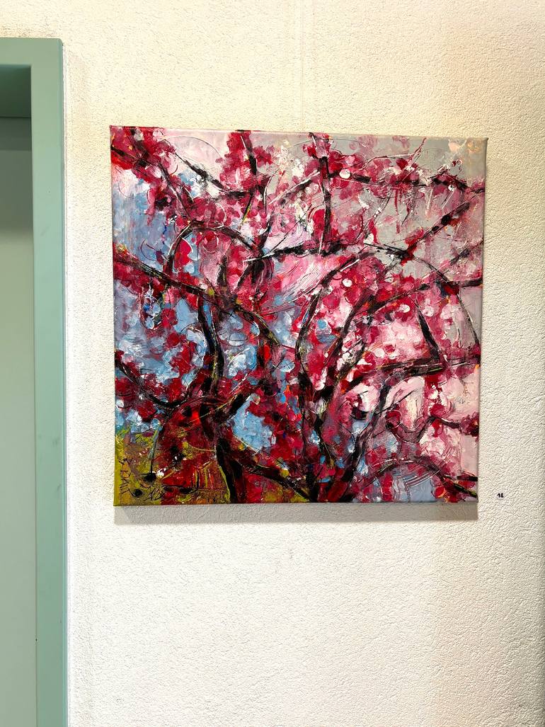 Original Expressionism Landscape Painting by Barbara Piatti