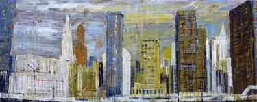 Original Expressionism Cities Paintings by Barbara Piatti