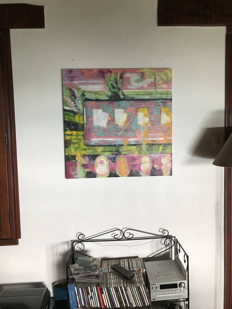 Original Expressionism Home Painting by Barbara Piatti