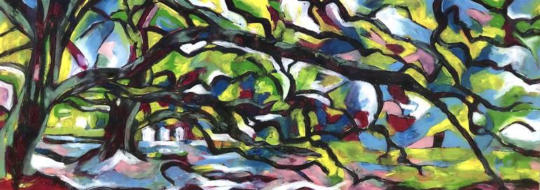 Print of Expressionism Landscape Paintings by Barbara Piatti