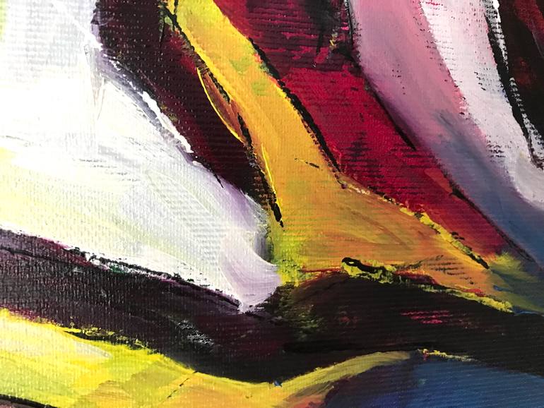 Original Expressionism Landscape Painting by Barbara Piatti