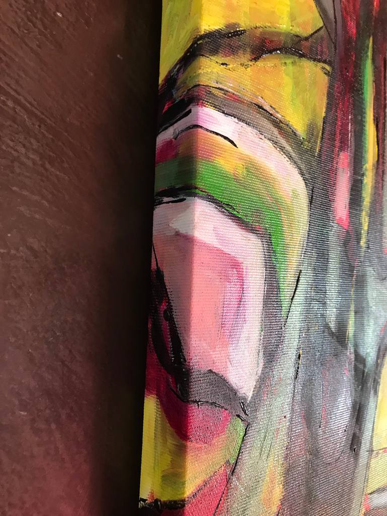 Original Expressionism Landscape Painting by Barbara Piatti