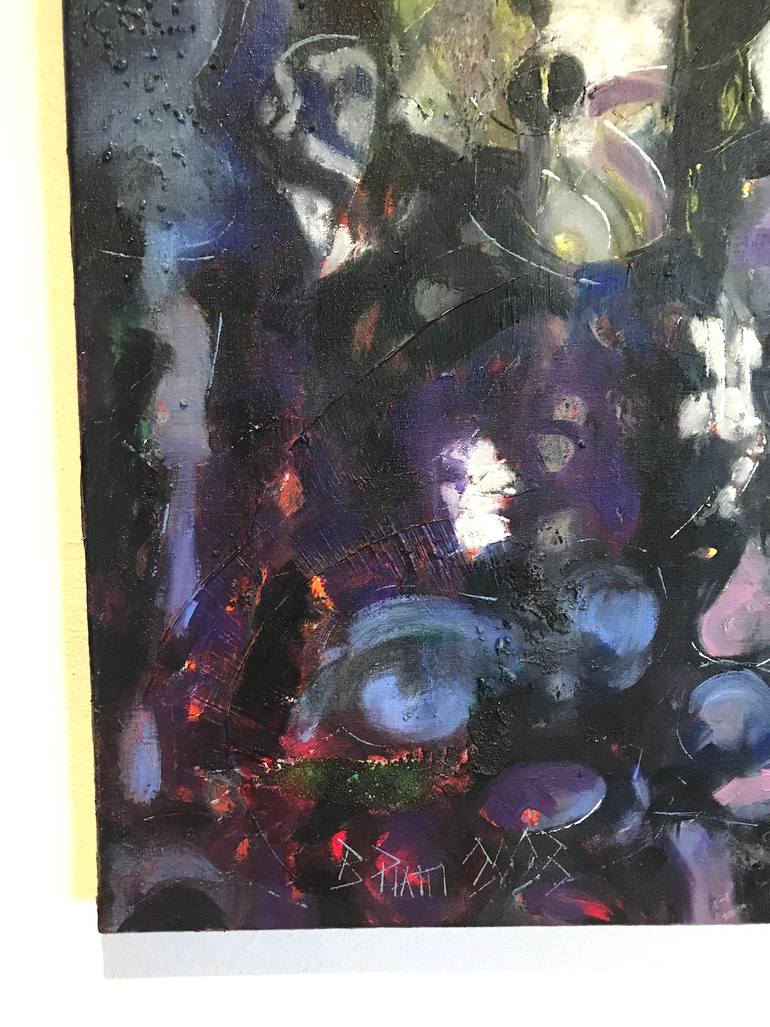 Original Expressionism Landscape Painting by Barbara Piatti