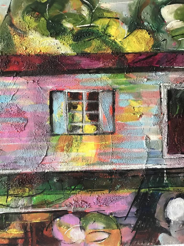 Original Expressionism Home Painting by Barbara Piatti