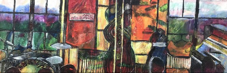 Original Expressionism Music Paintings by Barbara Piatti