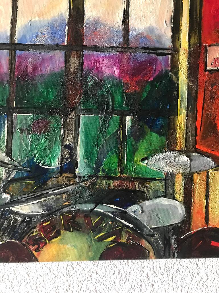 Original Expressionism Music Painting by Barbara Piatti