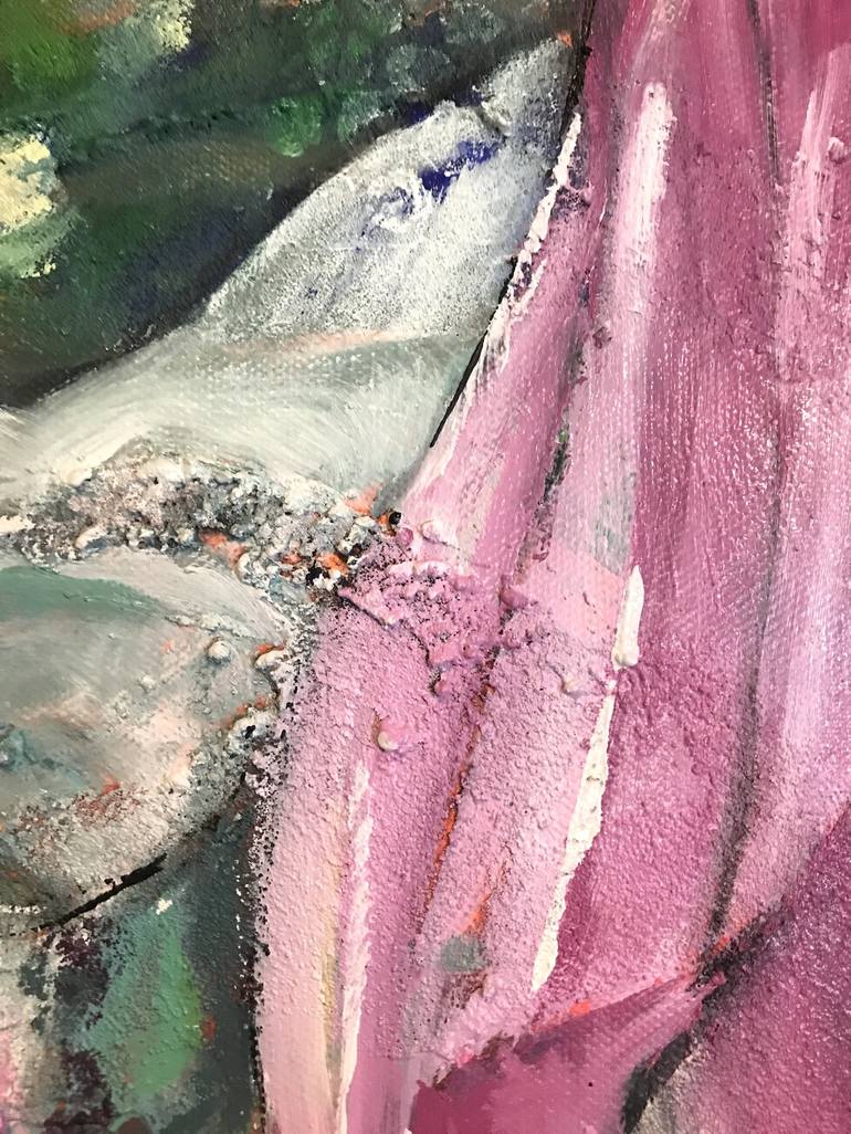 Original Impressionism Floral Painting by Barbara Piatti