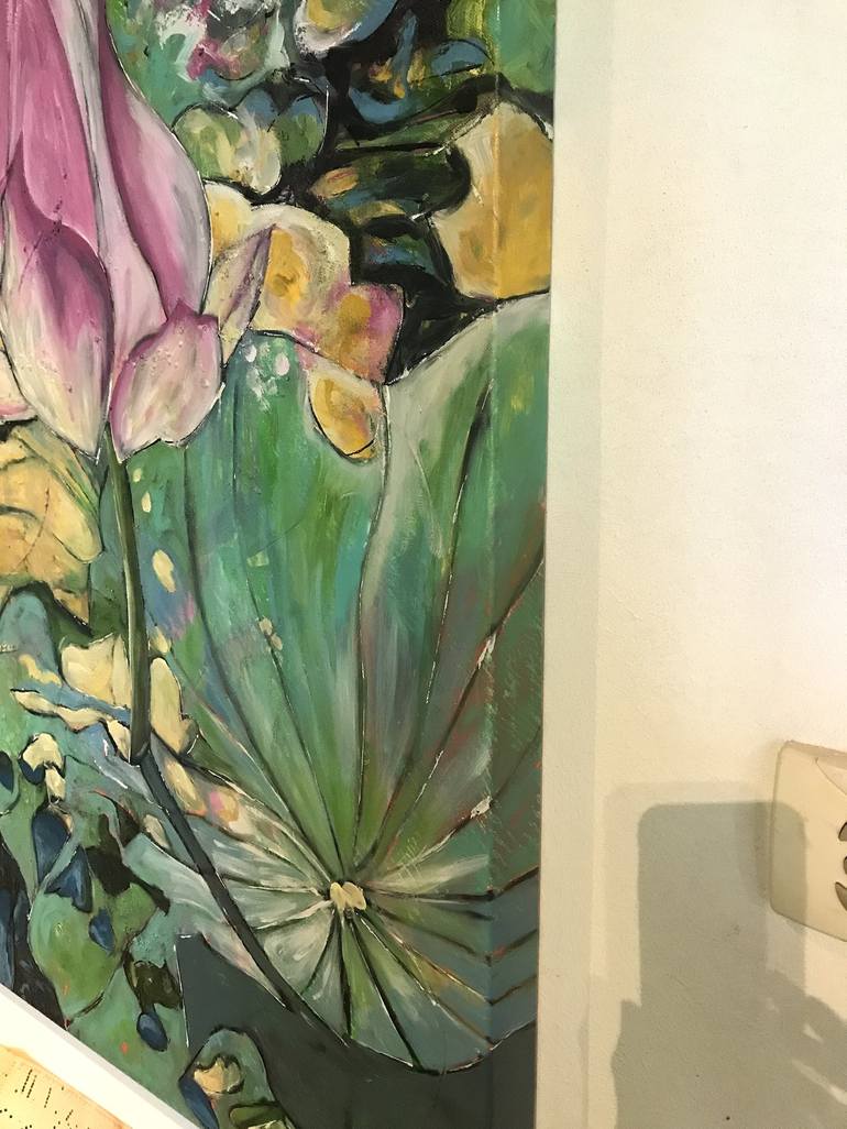 Original Impressionism Floral Painting by Barbara Piatti