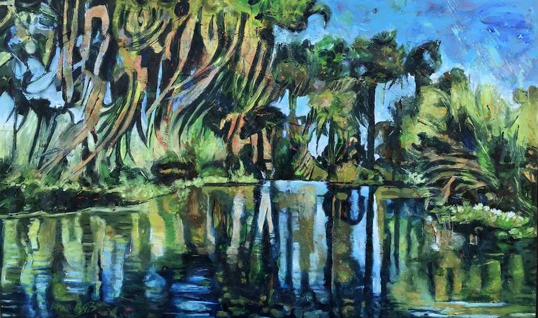Print of Impressionism Landscape Paintings by Barbara Piatti