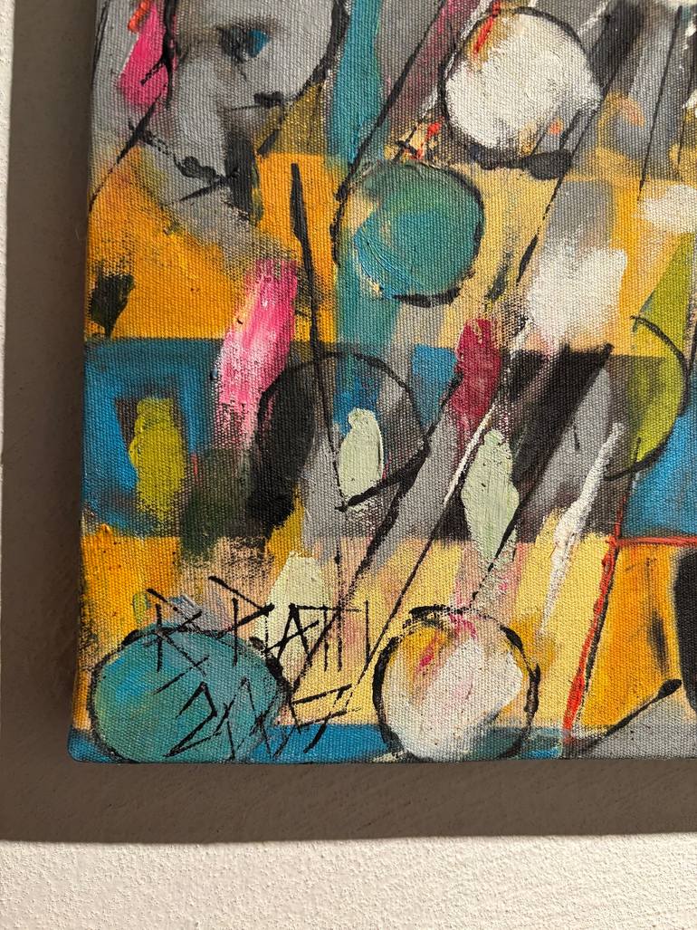 Original Abstract Painting by Barbara Piatti