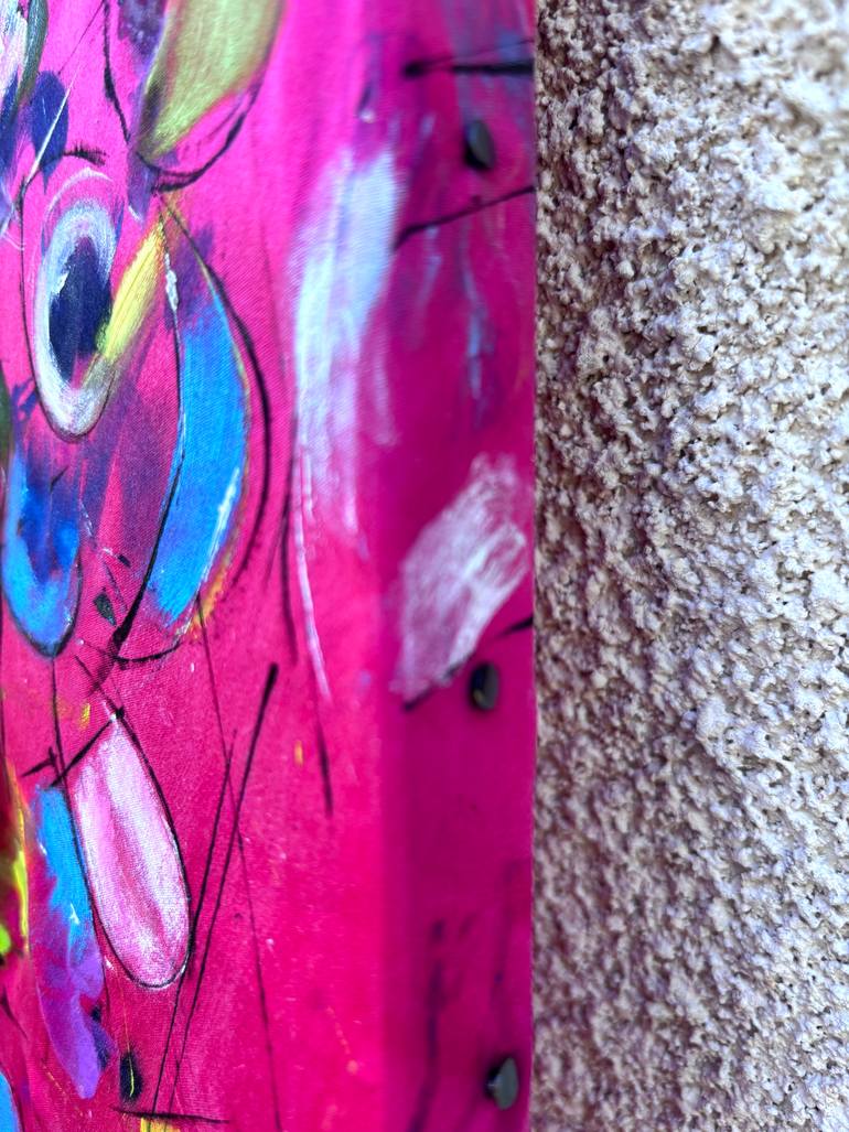 Original Abstract Expressionism Abstract Painting by Barbara Piatti