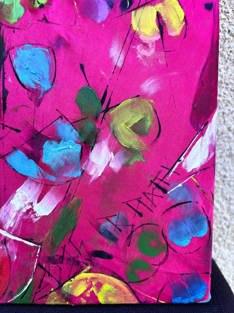 Original Abstract Expressionism Abstract Painting by Barbara Piatti