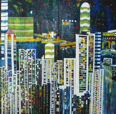 Print of Expressionism Cities Paintings by Barbara Piatti