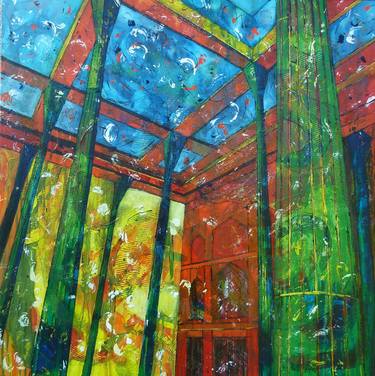 Print of Expressionism Architecture Paintings by Barbara Piatti