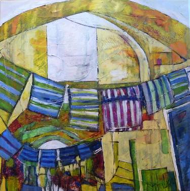 Print of Expressionism Architecture Paintings by Barbara Piatti