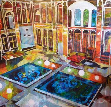 Print of Architecture Paintings by Barbara Piatti