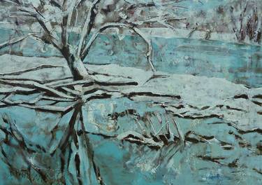 Original Expressionism Landscape Paintings by Barbara Piatti