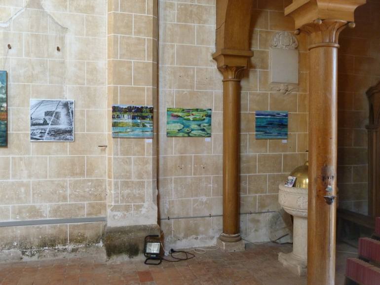 Original Expressionism Seascape Painting by Barbara Piatti