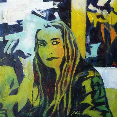 Original Expressionism Portrait Paintings by Barbara Piatti