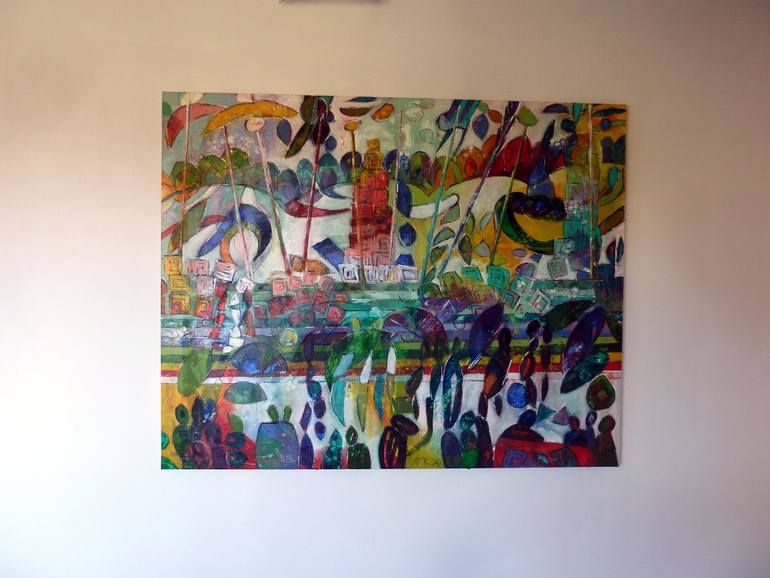 Original Expressionism Pop Culture/Celebrity Painting by Barbara Piatti