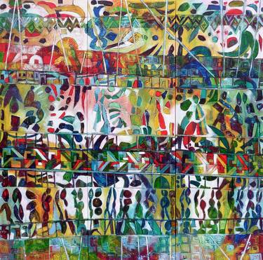 Original Abstract Expressionism Culture Paintings by Barbara Piatti